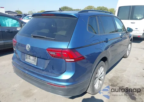 2020 Volkswagen Tiguan 2.0T S z USA, uszkodzony, nr VIN 3VV1B7AX1LM114966